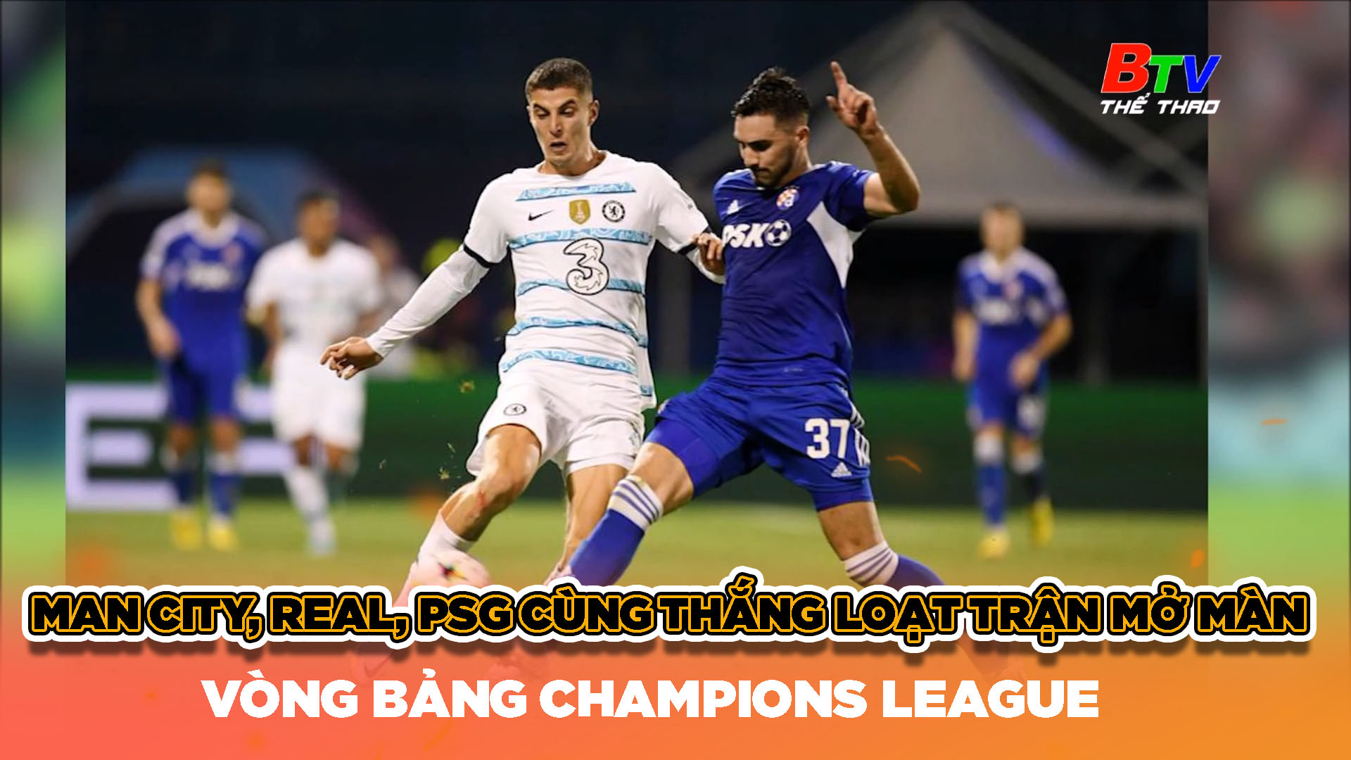 Man City, Real, PSG cùng thắng trong loạt trận mở màn vòng bảng Champions League